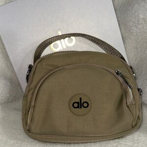ALO Yoga Taupe Lightweight Crossbody Bag
